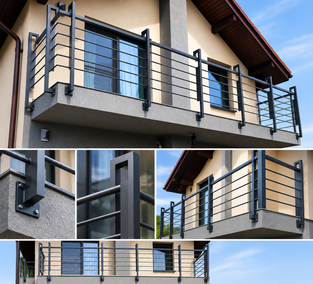 Proiect Metaliket - balustradă metalică pentru balcon