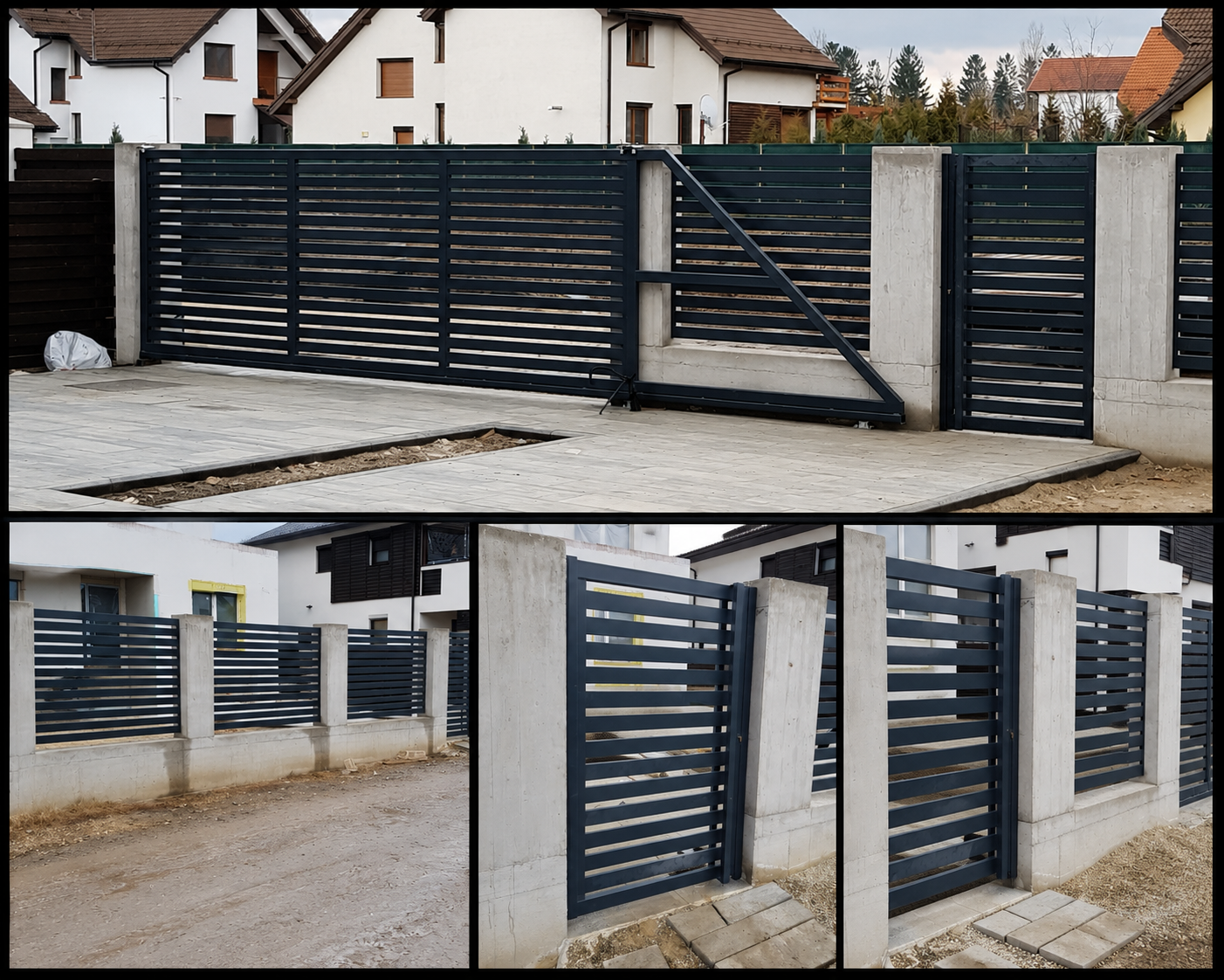 Proiect Metaliket - gard și porți metalice